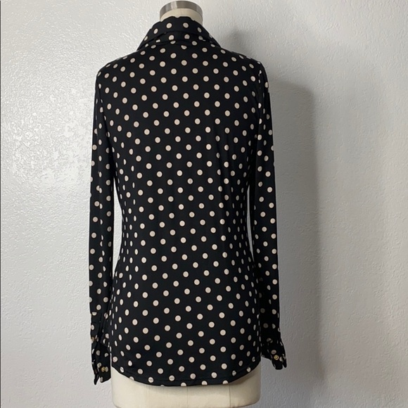 BCBGMaxAzria Y2K clueless polka dot retro vintage mod top set - Picture 9 of 11